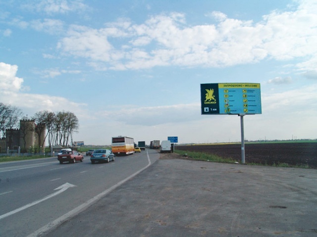 Щит 6x3,  Объездная дорога (АЗС) съезд с Клеверного моста