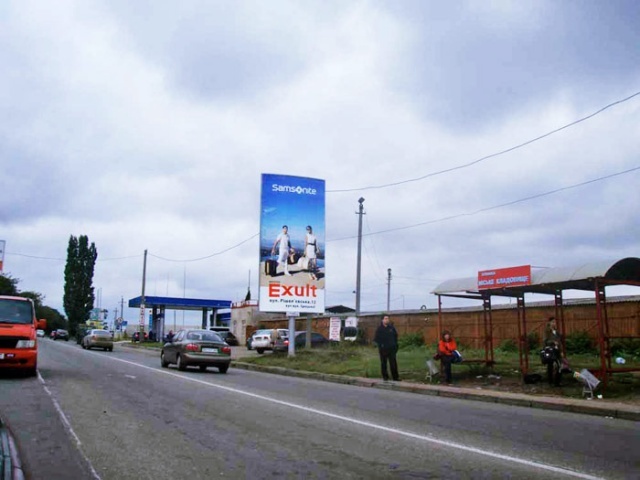 Щит 6x3,  пос.Таирова, дорога в Ильичевск