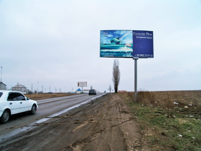 Щит 6x3,  Дорога на Ильичёвск (Внештранс)
